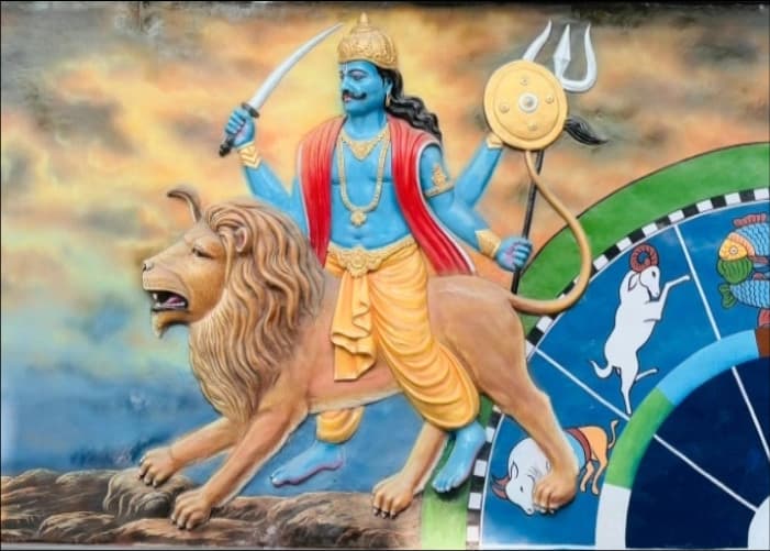 Shani Dev's Lion Mount